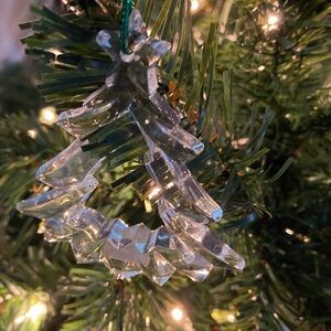 mikasa germany clear christmas tree decoration holiday ornament